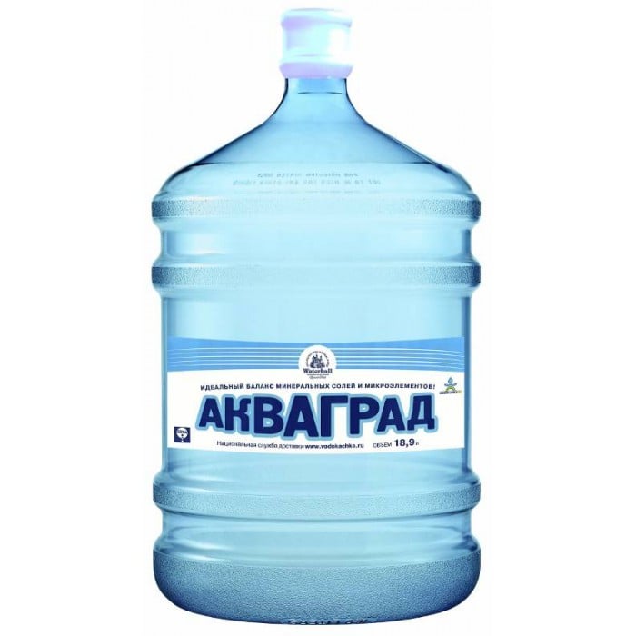 Акваград вода 19 литров