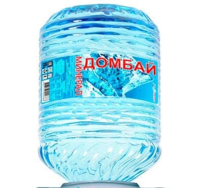 Вода Домбай минерал 19 литров в одноразовой таре