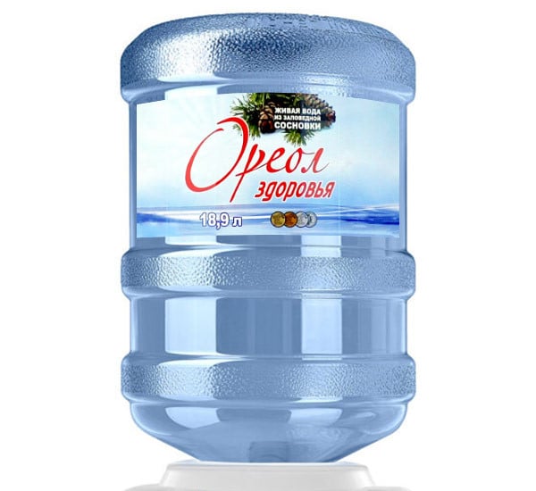 Вода Ореол здоровья 19 литров