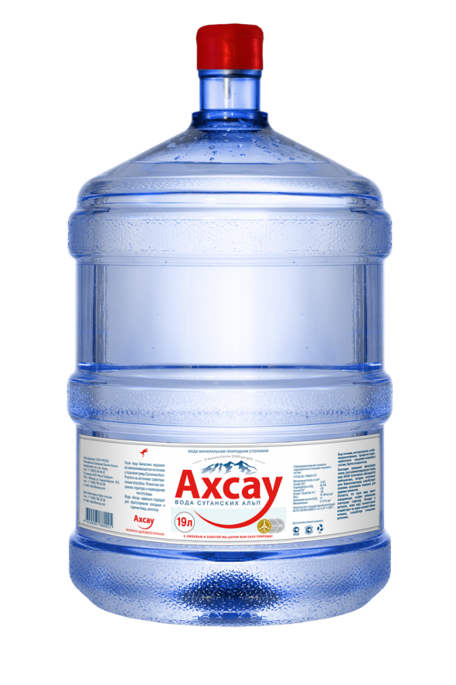 Ахсау вода 19 литров