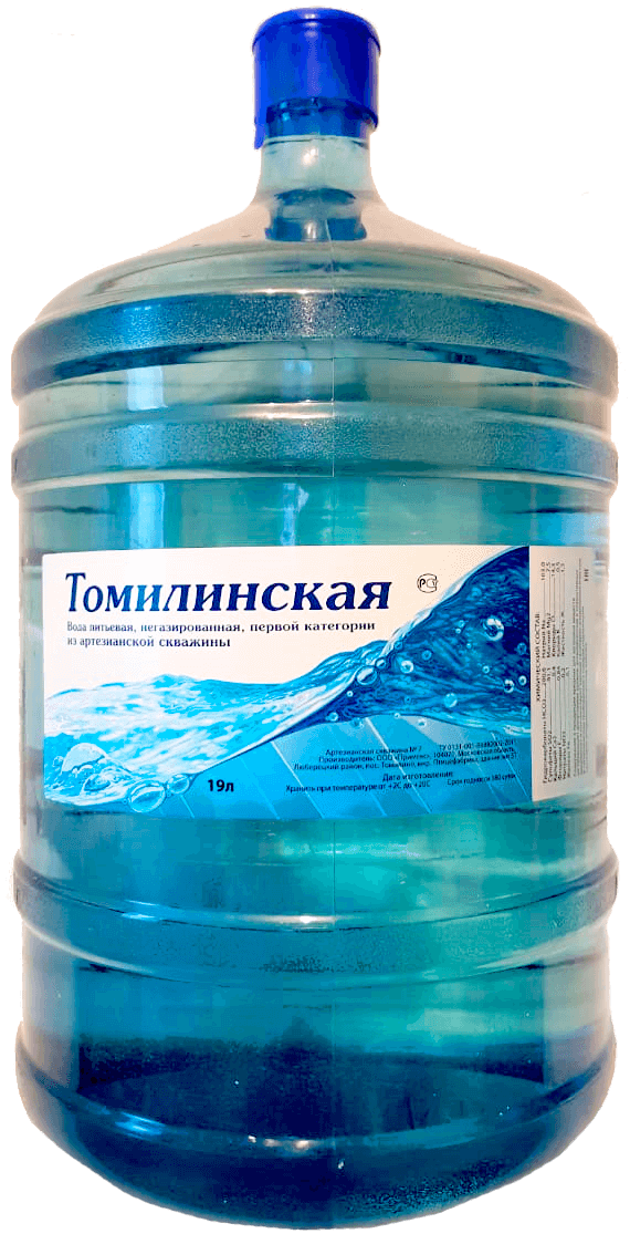 Вода Томилинская 19 литров