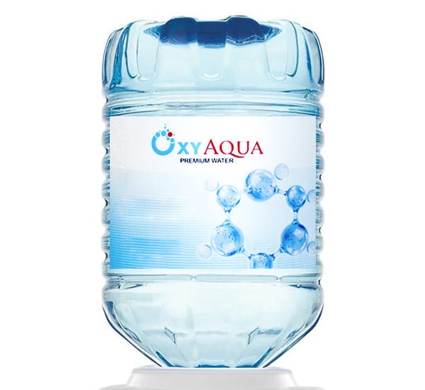 Вода ОксиАква / OxyAqua 19 литров в одноразовой таре