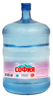 Вода София 19 литров
