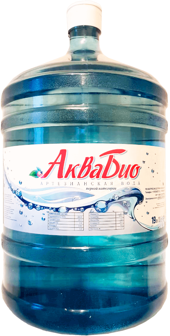 Вода AquaБио 19 литров